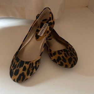 Steve Madden cheetah flats